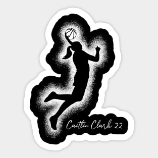 caitlin clark 22 Sticker